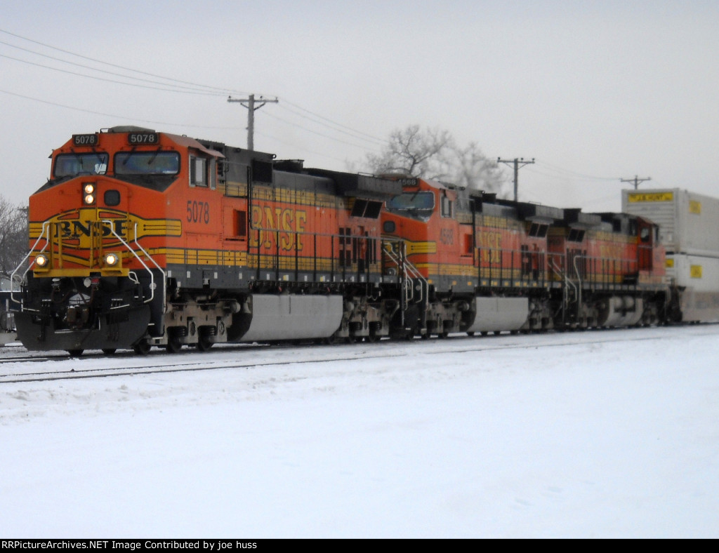 BNSF 5078 West